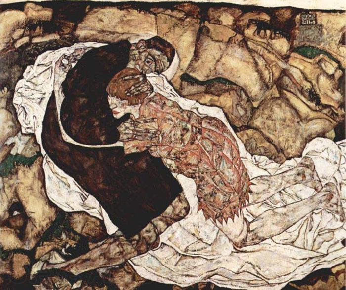 Egon Schiele Tod und Madchen